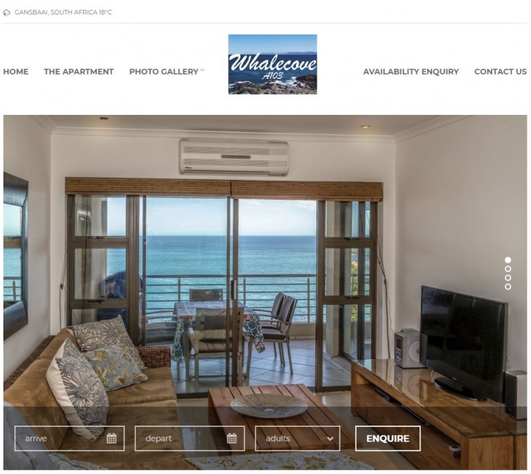 Whalecove A103 is a luxury self catering apartment